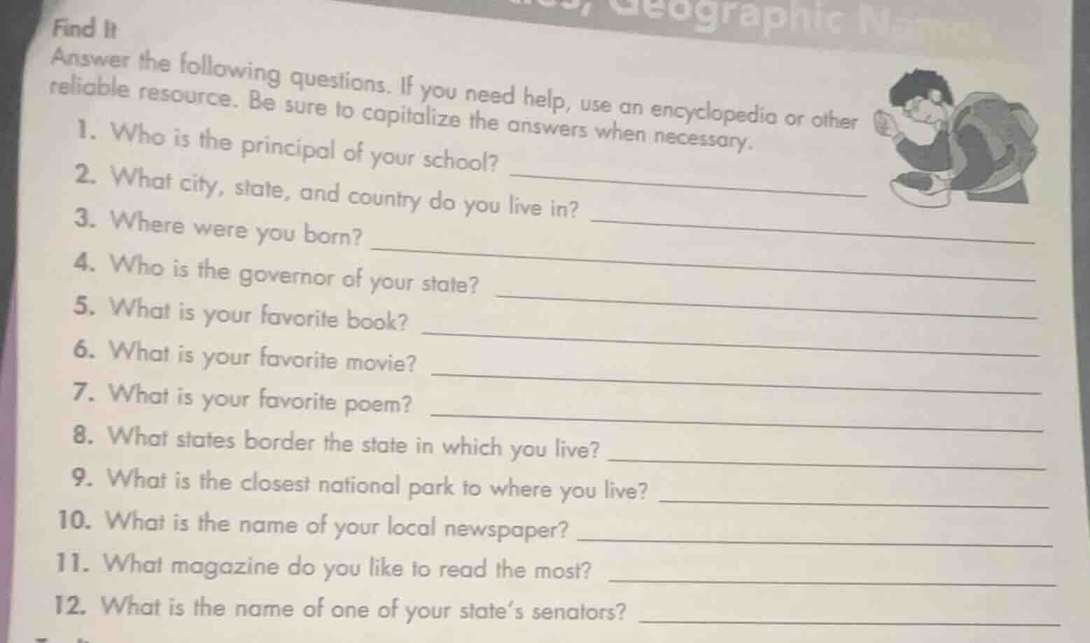 find it answer the following questions. if you need help, use an encycl…