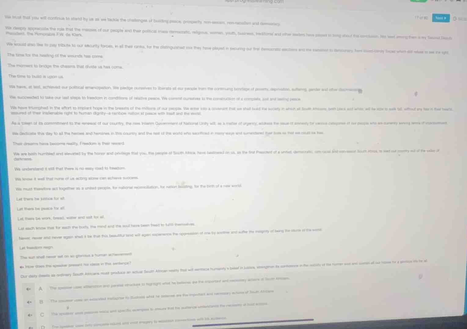 we trust that you will continue to stand by us as we tackle the challen…