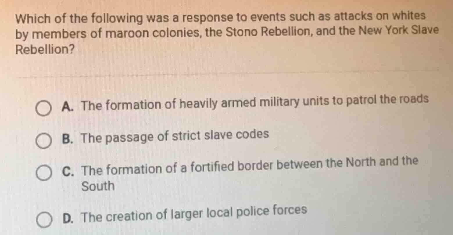 which of the following was a response to events such as attacks on whit…