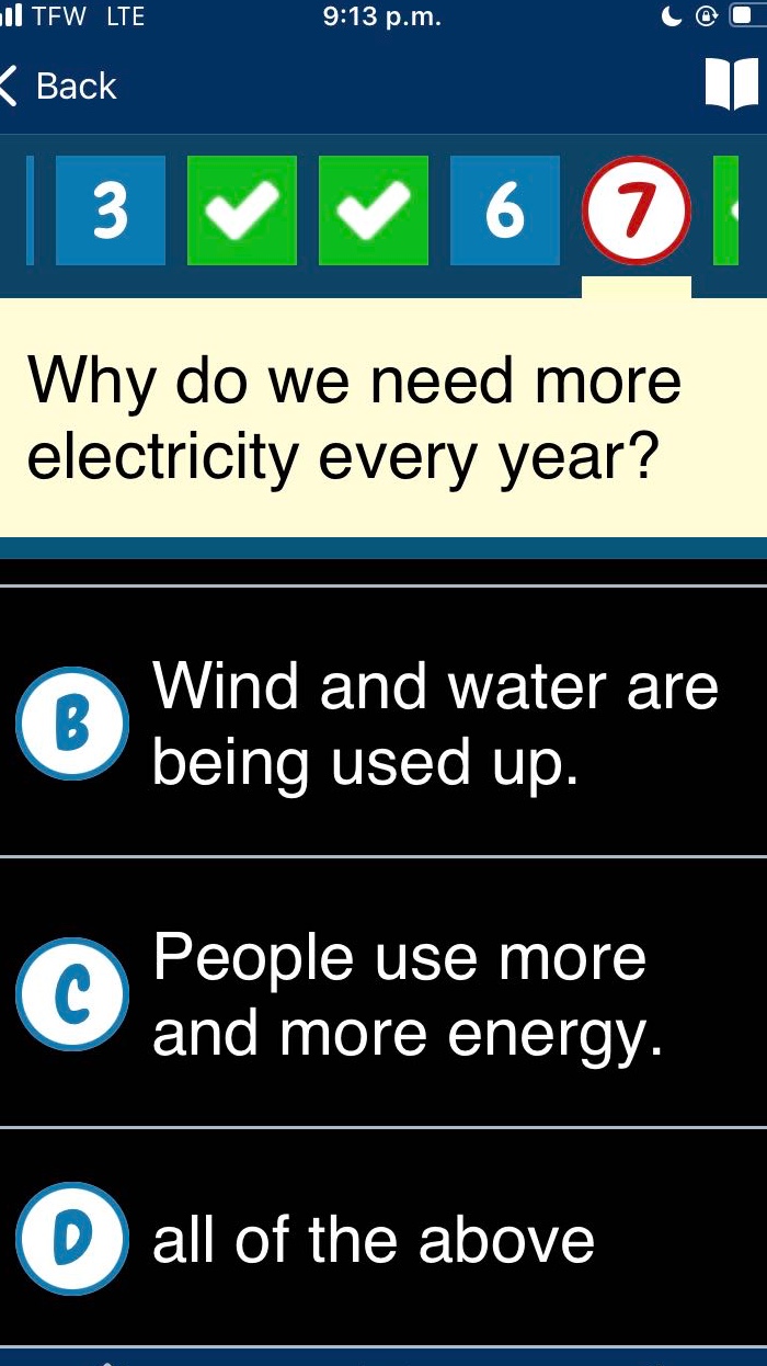 why do we need more electricity every year? b wind and water are being …