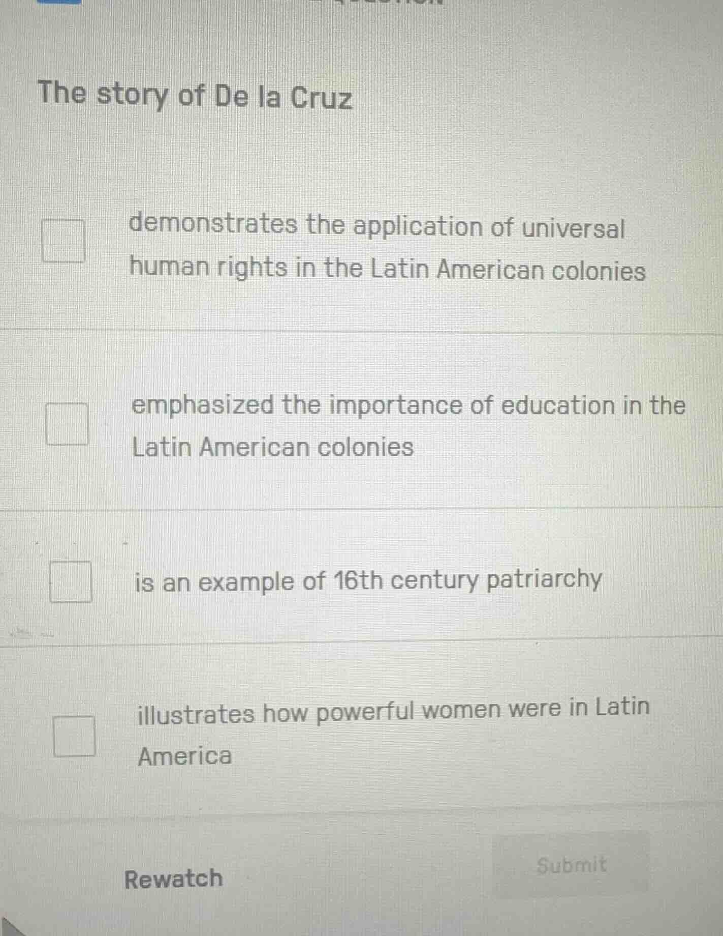 the story of de la cruz demonstrates the application of universal human…