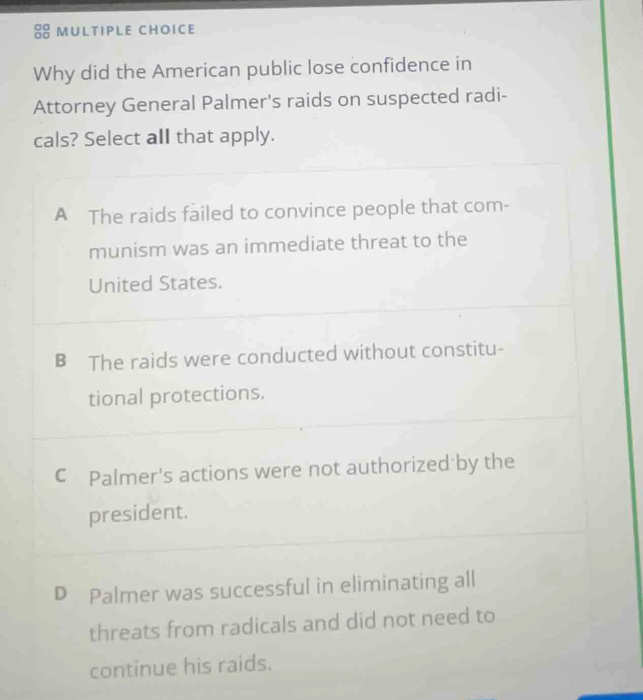 multiple choice why did the american public lose confidence in attorney…