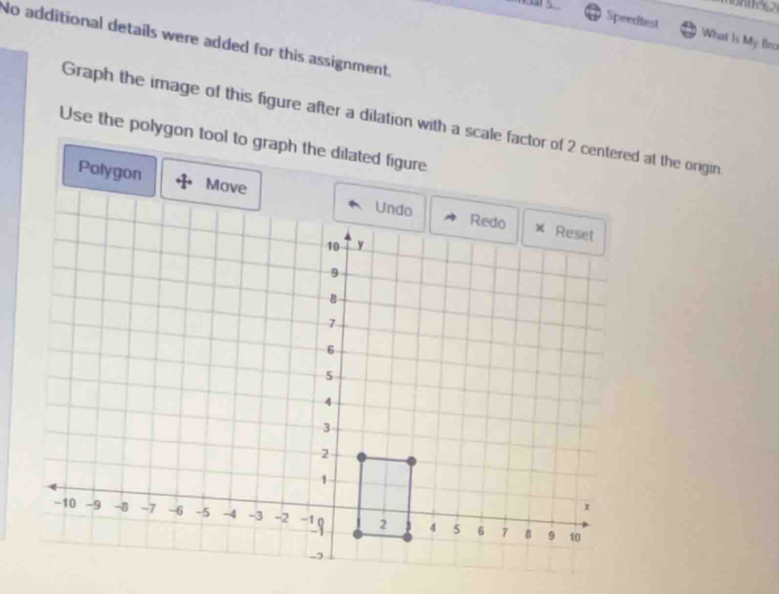 no additional details were added for this assignment. graph the image o…