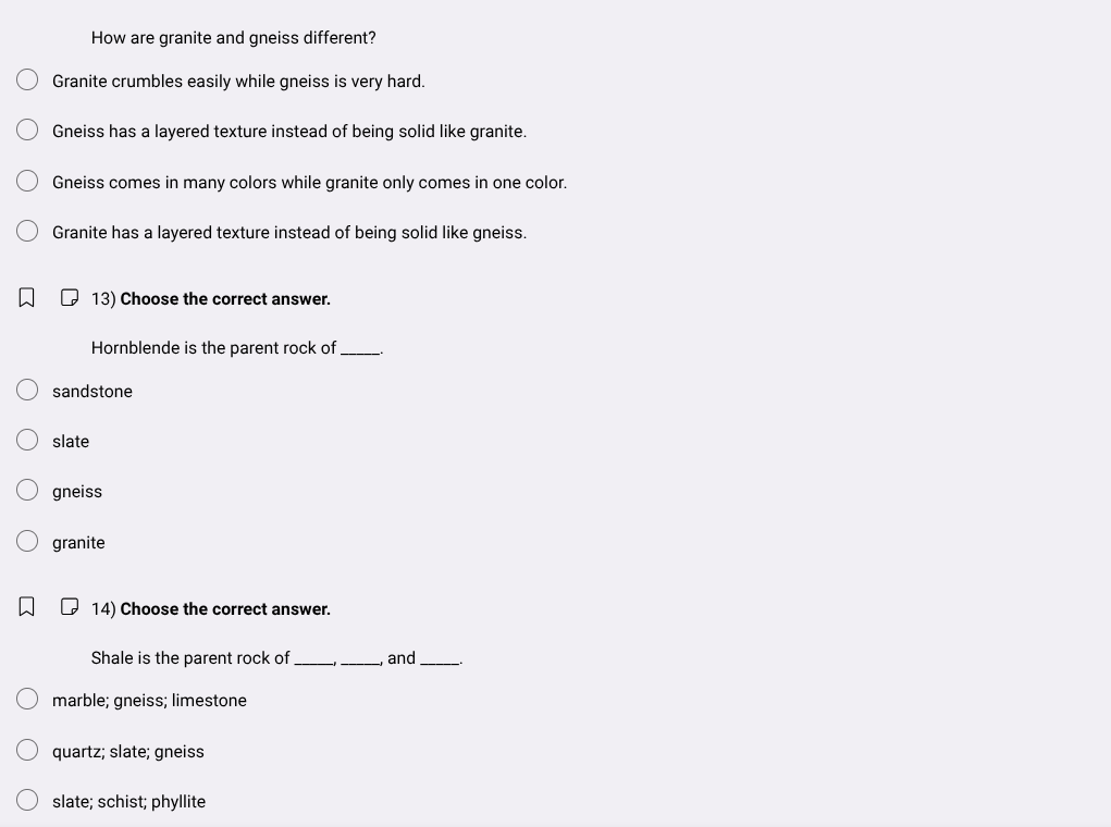 how are granite and gneiss different? granite crumbles easily while gne…