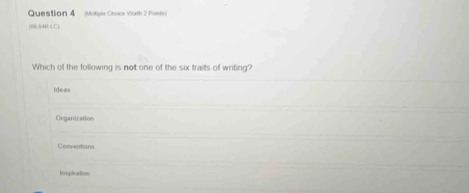 question 4 (multiple choice worth 2 points) (00.04r lc) which of the fo…