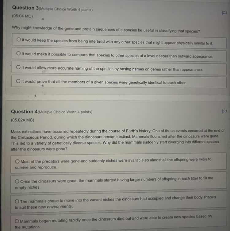 question 3 (multiple choice worth 4 points) (05.04 mc) why might knowle…