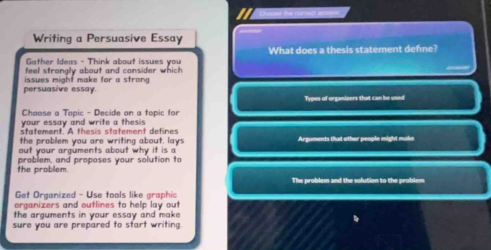 writing a persuasive essay gather ideas - think about issues you feel s…