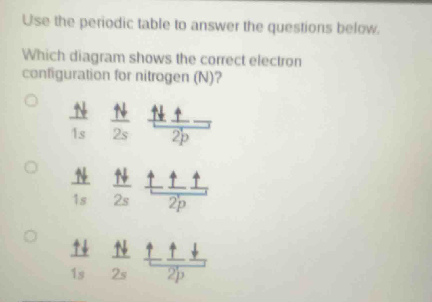 use the periodic table to answer the questions below. which diagram sho…