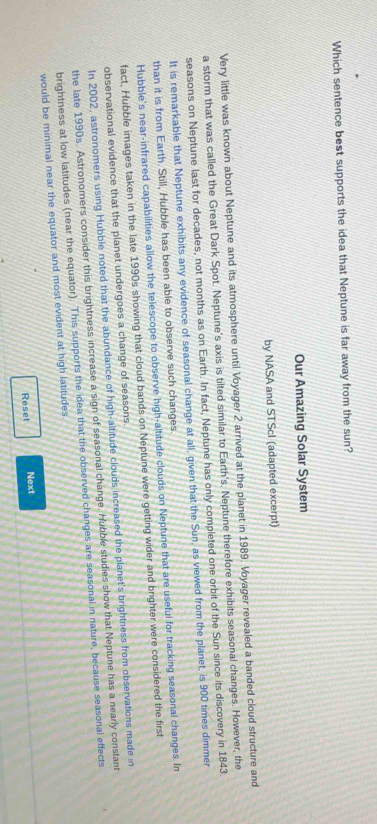 our amazing solar system by nasa and stsci (adapted excerpt) which sent…