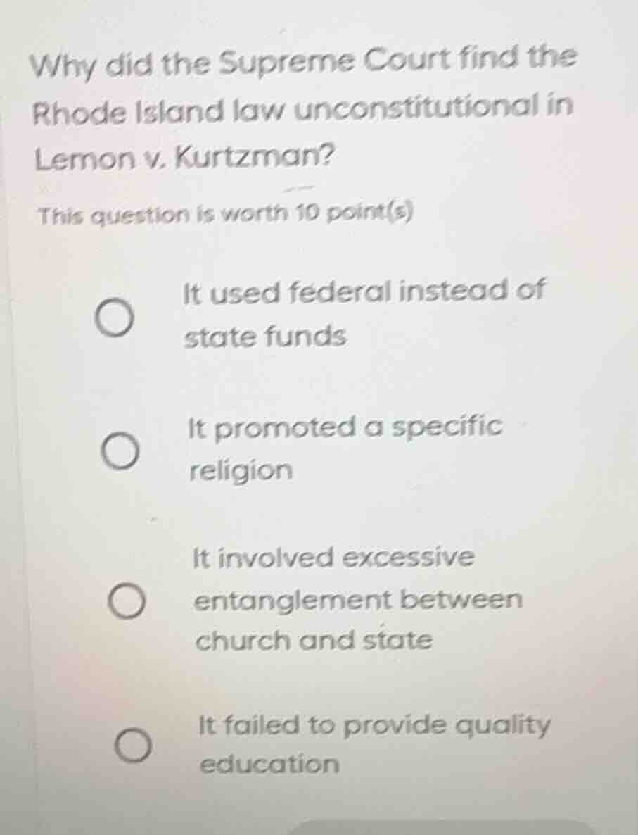 why did the supreme court find the rhode island law unconstitutional in…