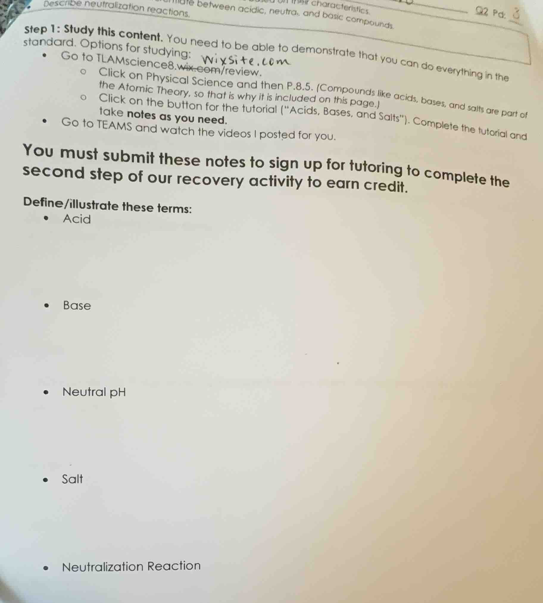 step 1: study this content. you need to be able to demonstrate that you…