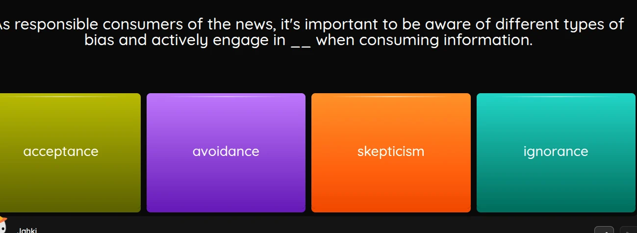 as responsible consumers of the news, it’s important to be aware of dif…