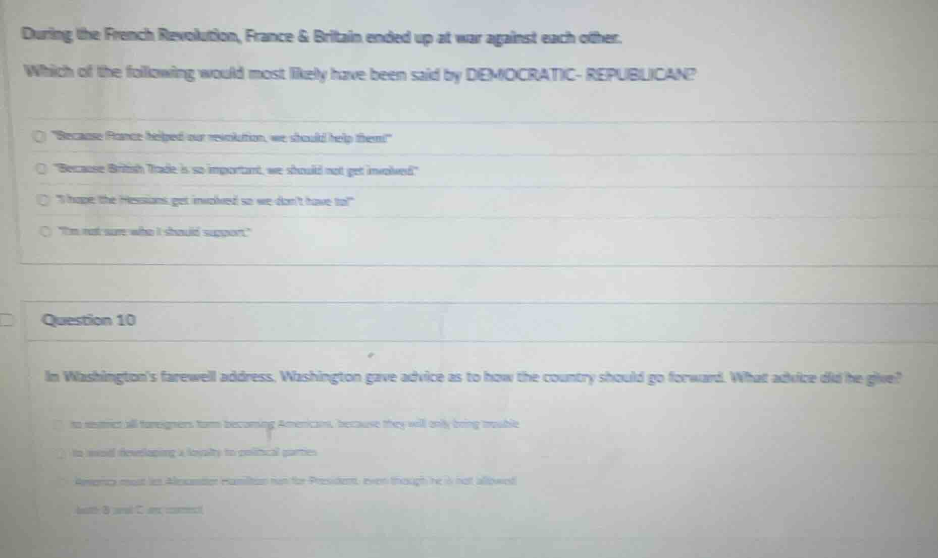 during the french revolution, france & britain ended up at war against …