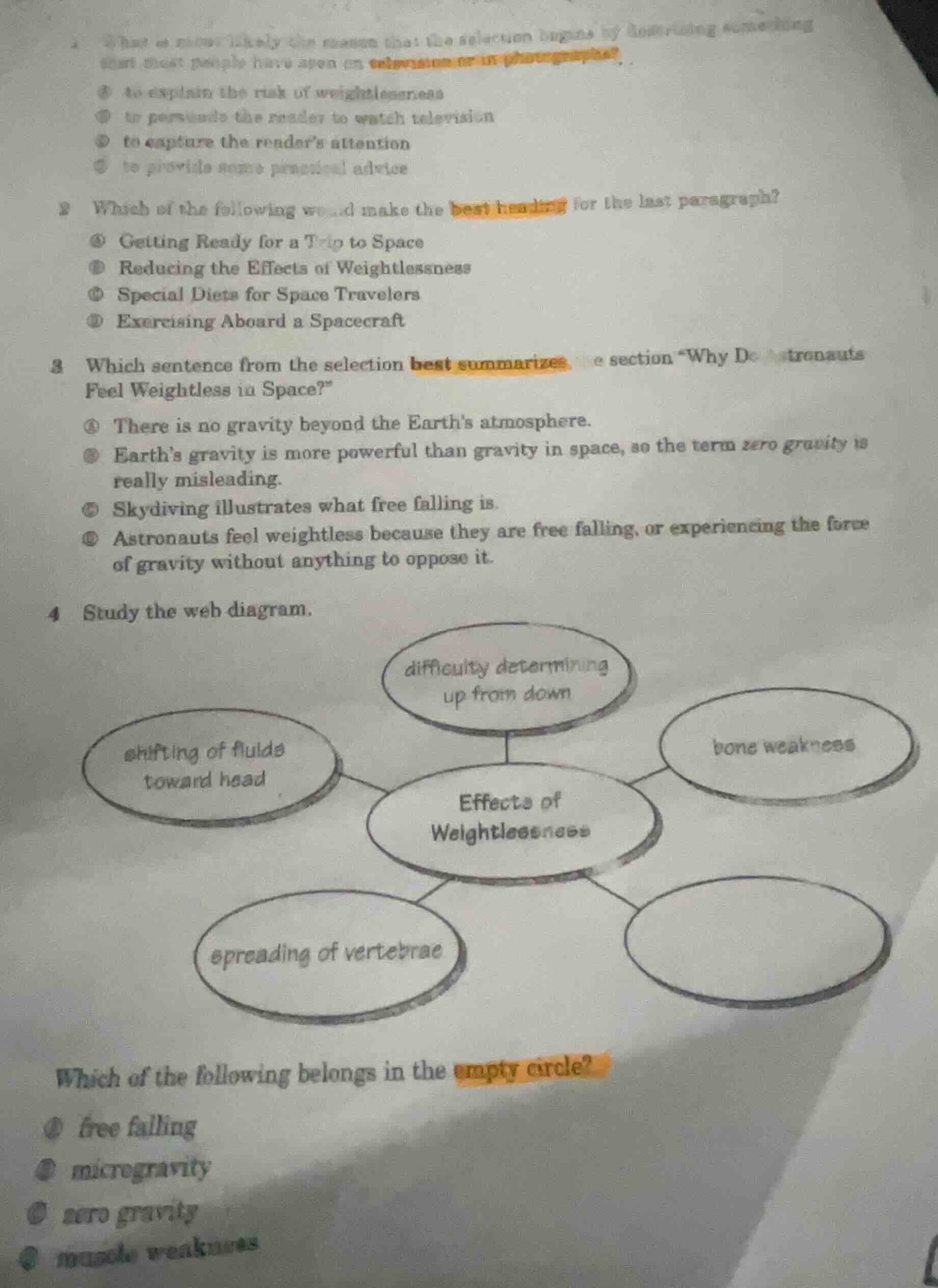 1 what is most likely the reason that the selection begins by describin…