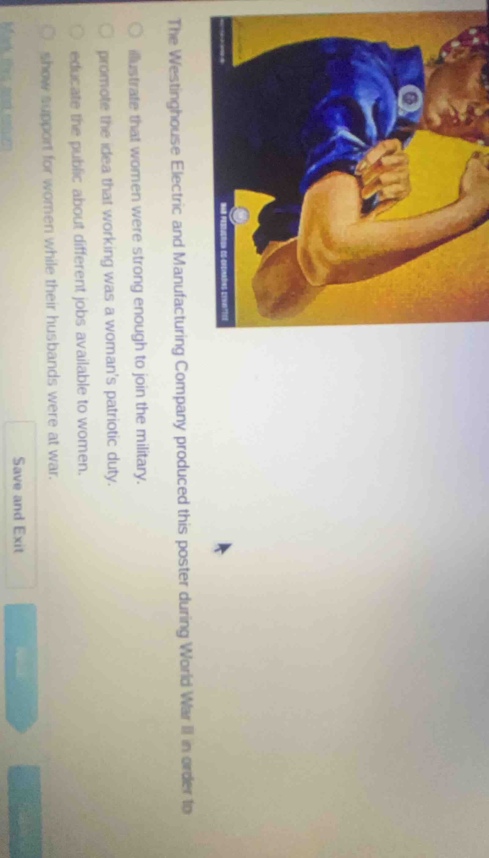 the westinghouse electric and manufacturing company produced this poste…