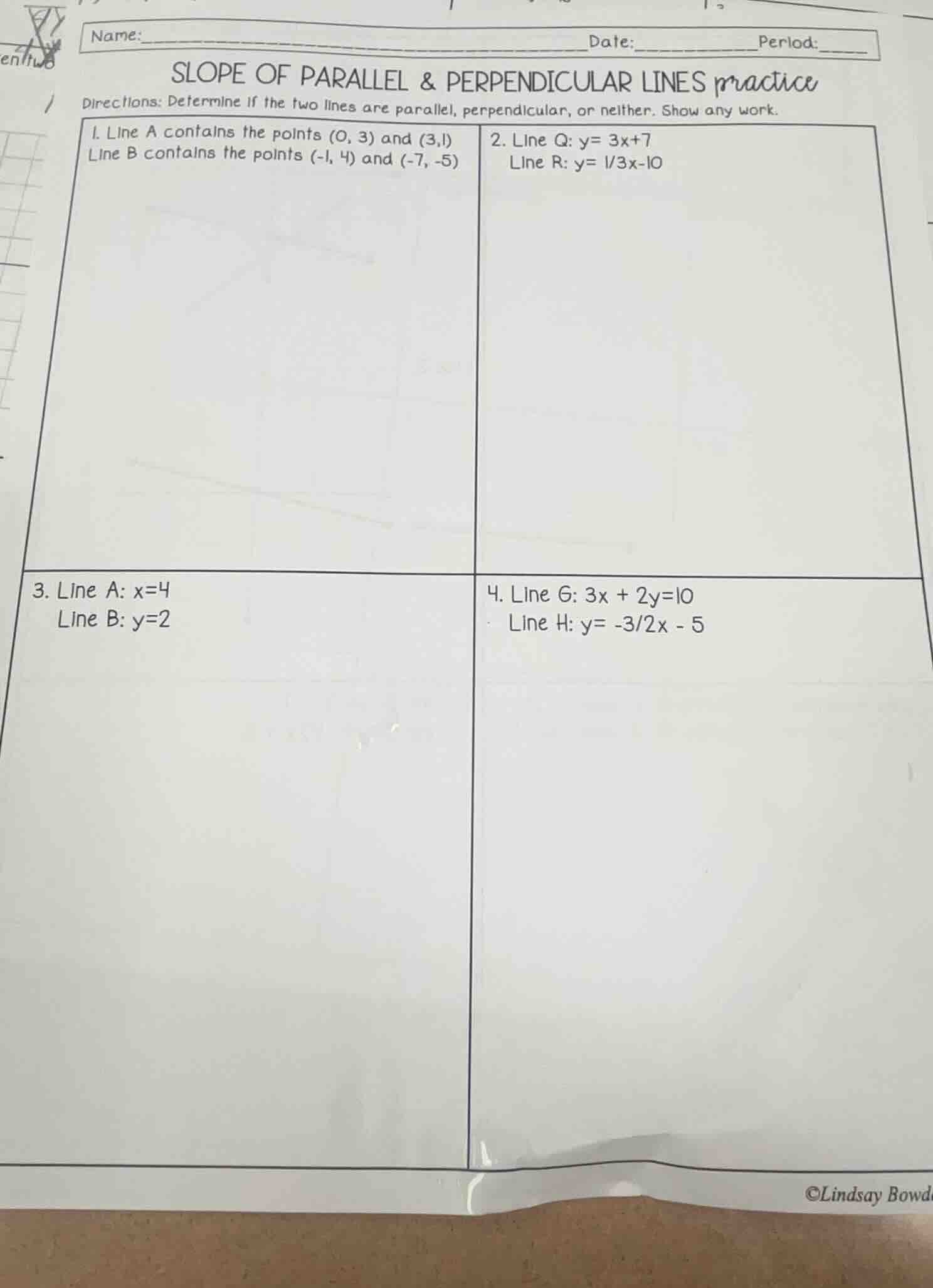 name:______________________________date:__________period:____ slope of …