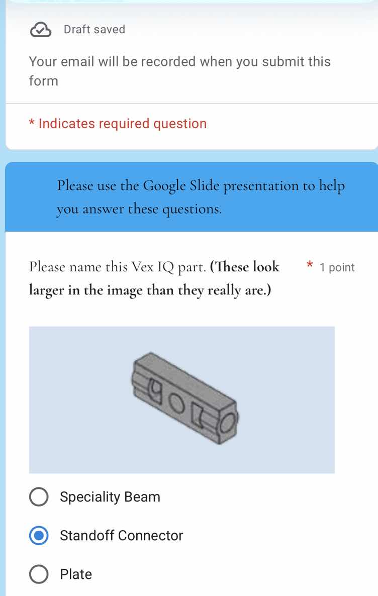 please use the google slide presentation to help you answer these quest…