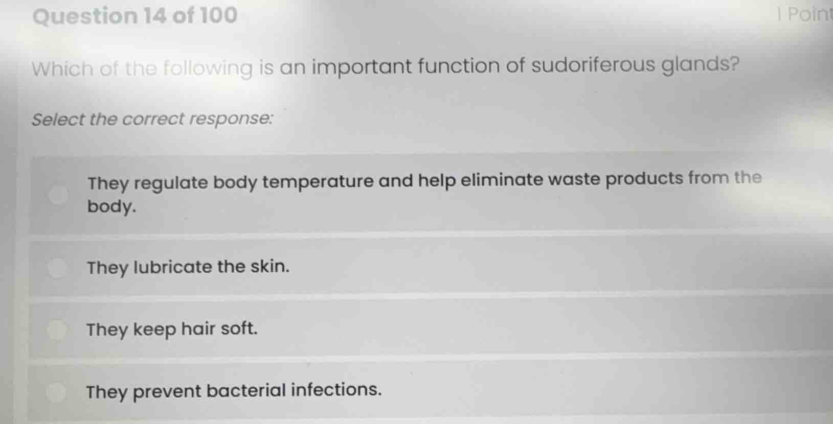 question 14 of 100 which of the following is an important function of s…
