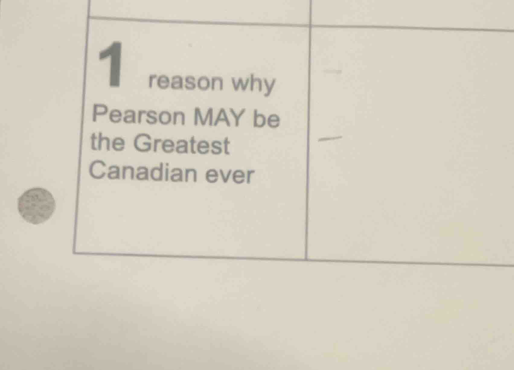 1 reason why pearson may be the greatest canadian ever