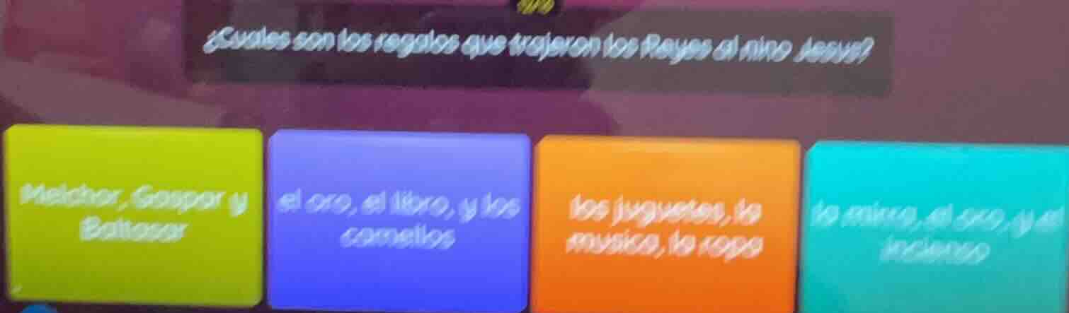 ¿cuáles son los regalos que trajeron los reyes al niño jesús? melchor, …