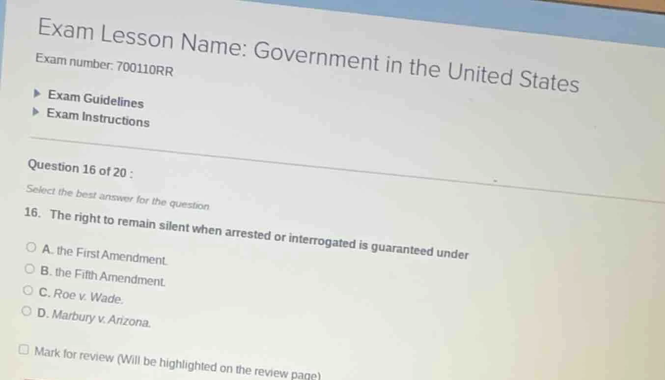 exam lesson name: government in the united states exam number: 700110rr…