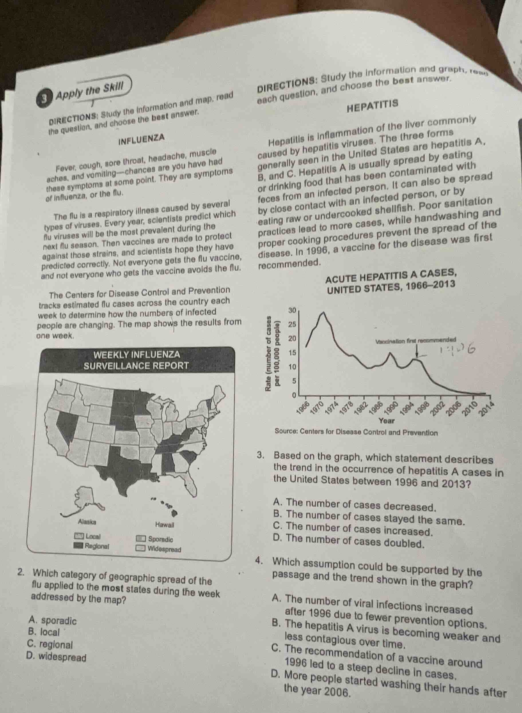 3 apply the skill directions: study the information and map, read the q…