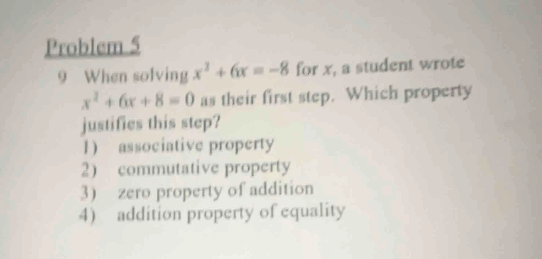problem 5 9 when solving $x^2 + 6x = -8$ for $x$, a student wrote $x^2 …