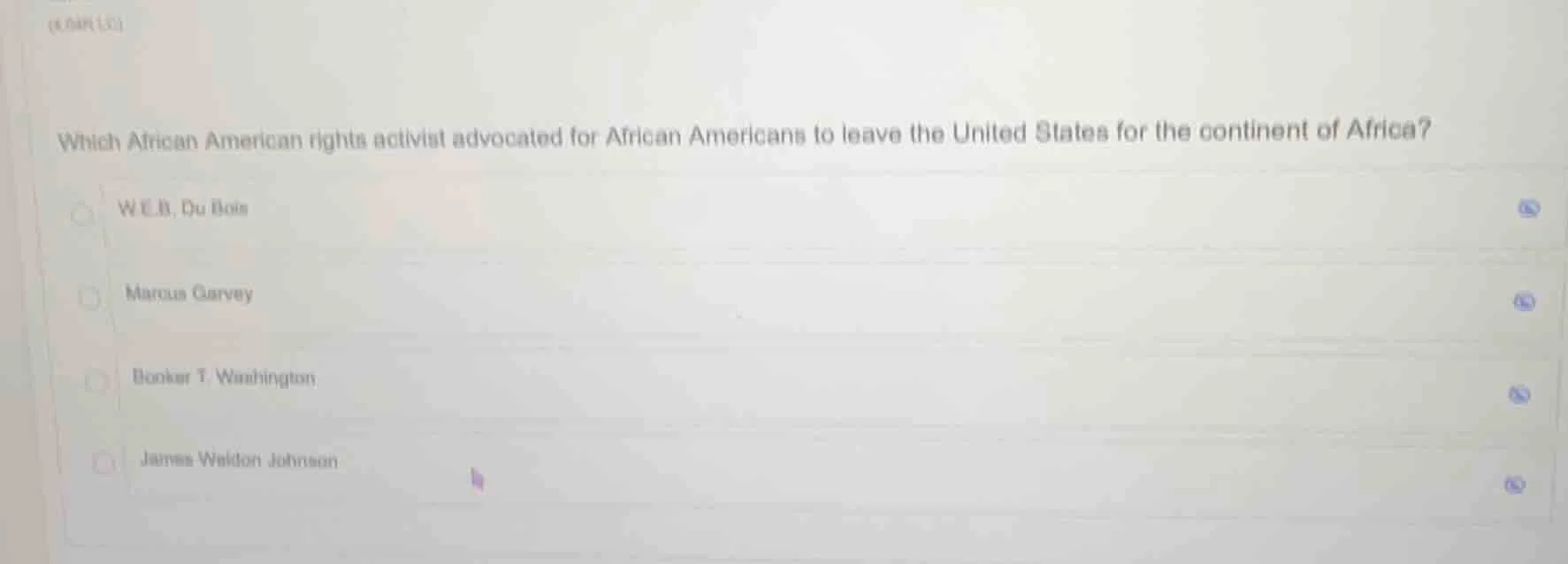 which african american rights activist advocated for african americans …