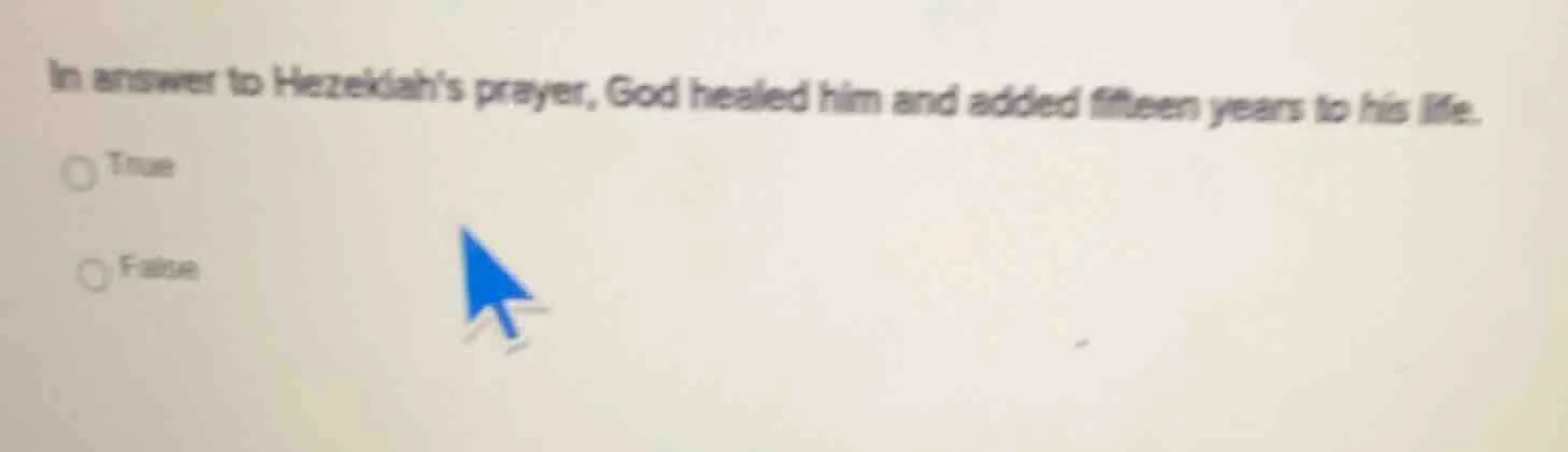 in answer to hezekiahs prayer, god healed him and added fifteen years t…