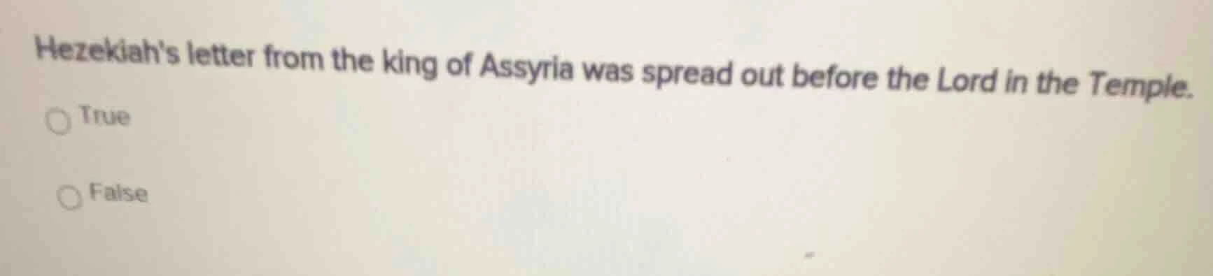 hezekiahs letter from the king of assyria was spread out before the lor…