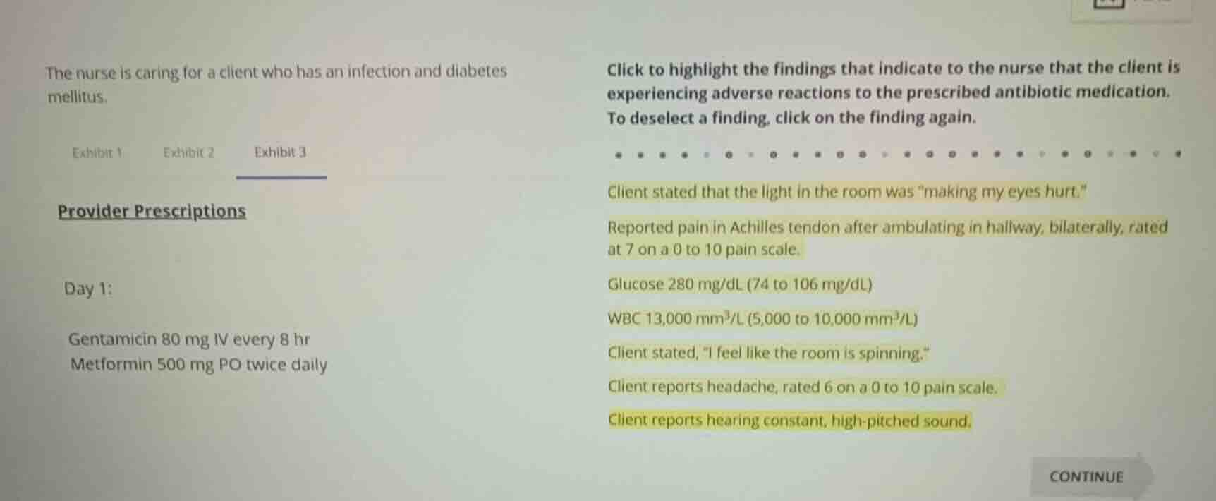 the nurse is caring for a client who has an infection and diabetes mell…