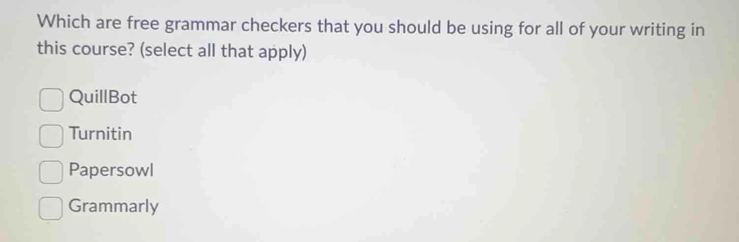 which are free grammar checkers that you should be using for all of you…
