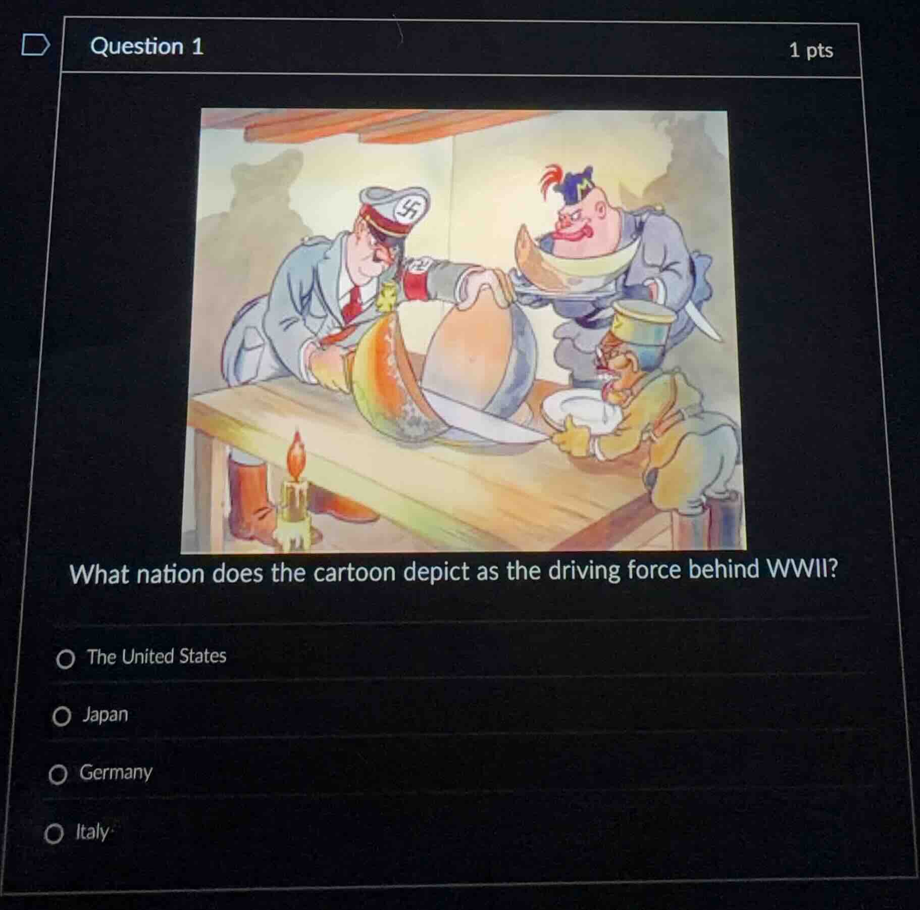 question 1 1 pts cartoon image what nation does the cartoon depict as t…