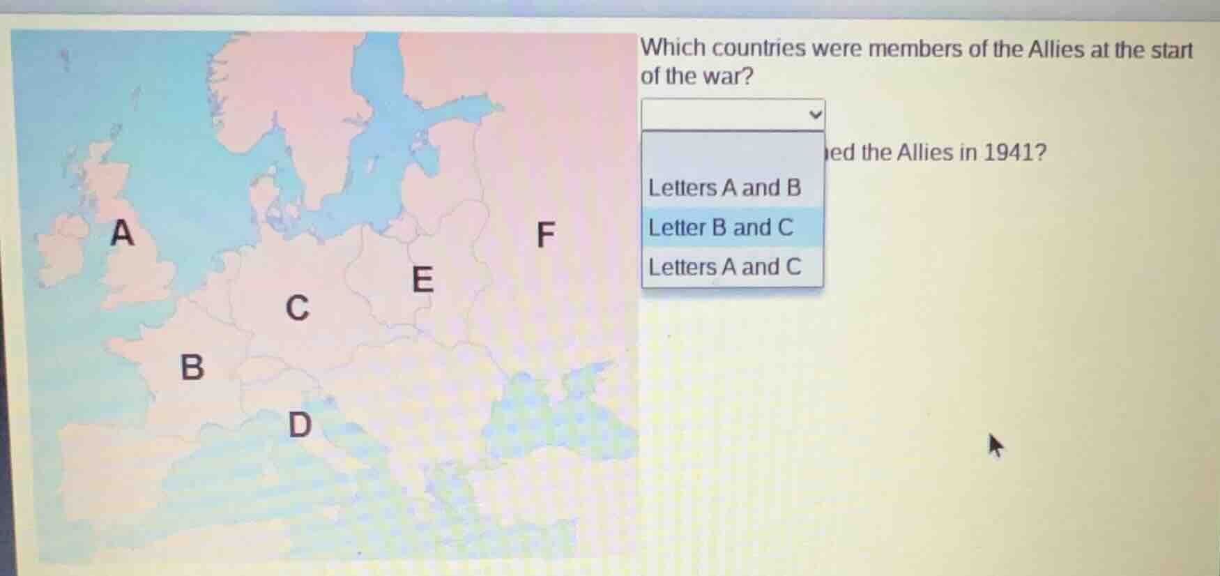 which countries were members of the allies at the start of the war? dro…