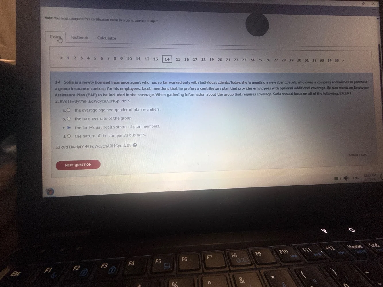note: you must complete this certification exam in order to attempt it …