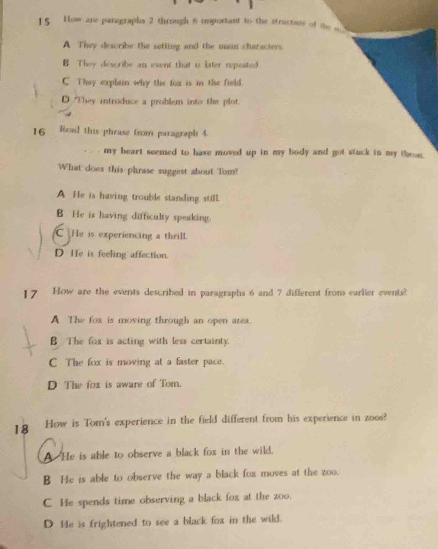 15 how are paragraphs 2 through 6 important to the structure of the sto…