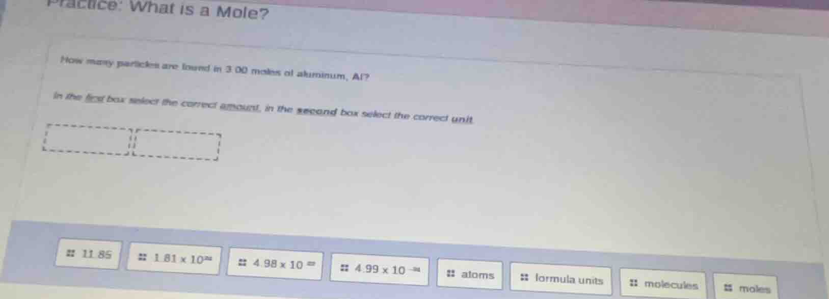 practice: what is a mole? how many particles are found in 3.00 moles of…