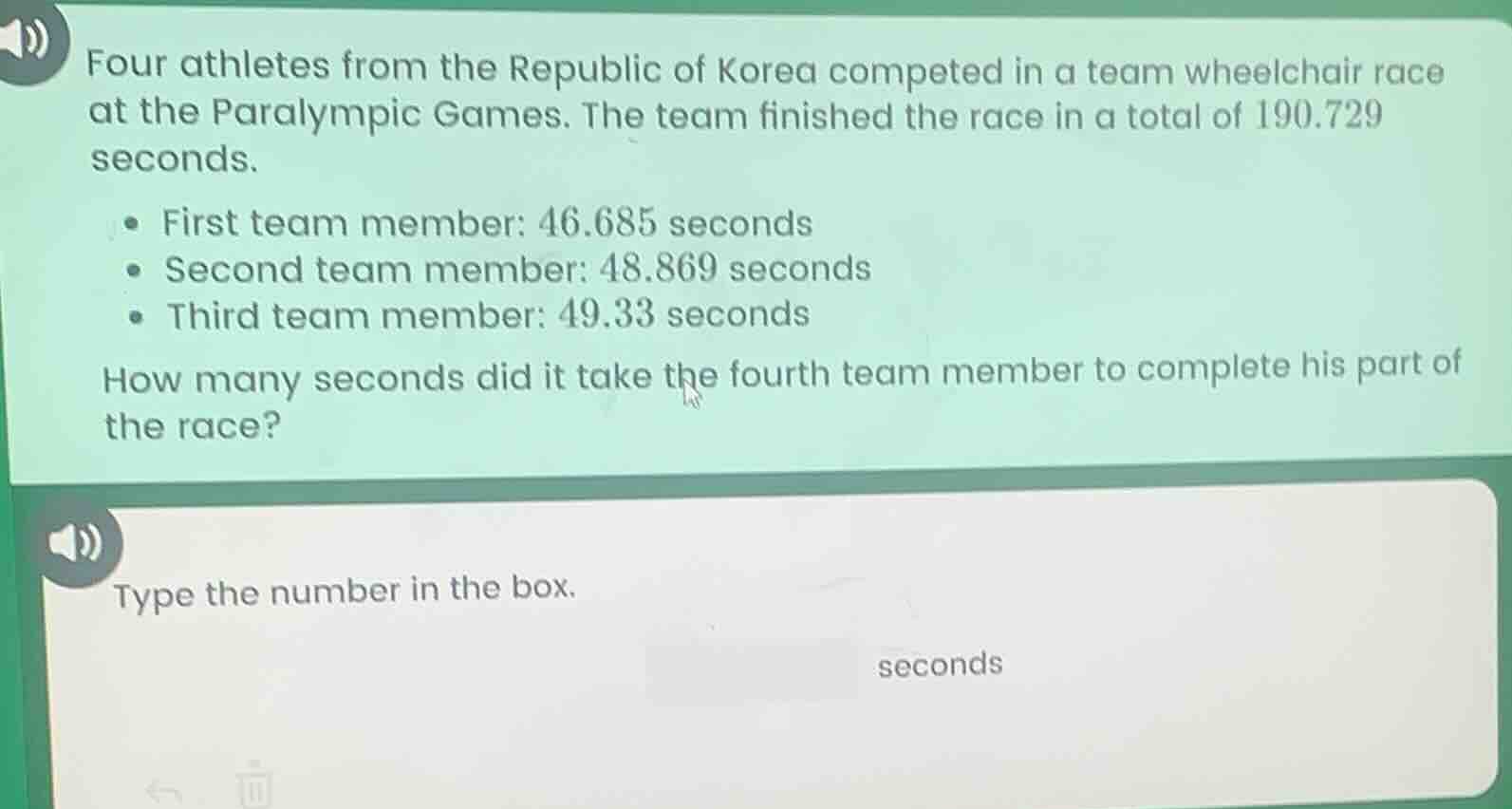 four athletes from the republic of korea competed in a team wheelchair …