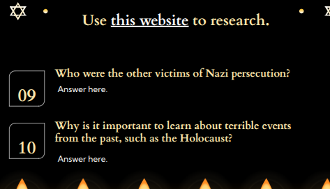 use this website to research. 09 who were the other victims of nazi per…