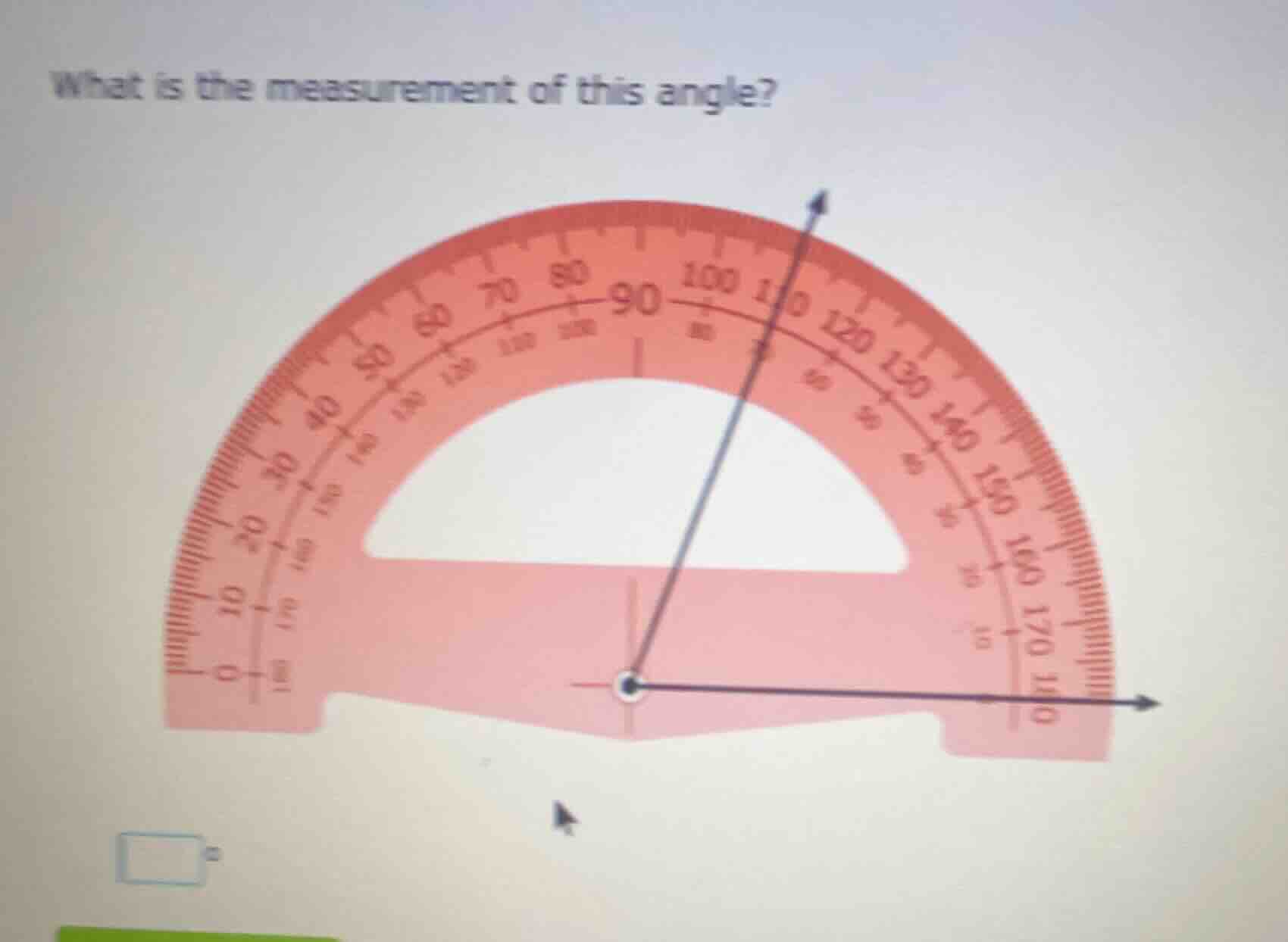 what is the measurement of this angle?