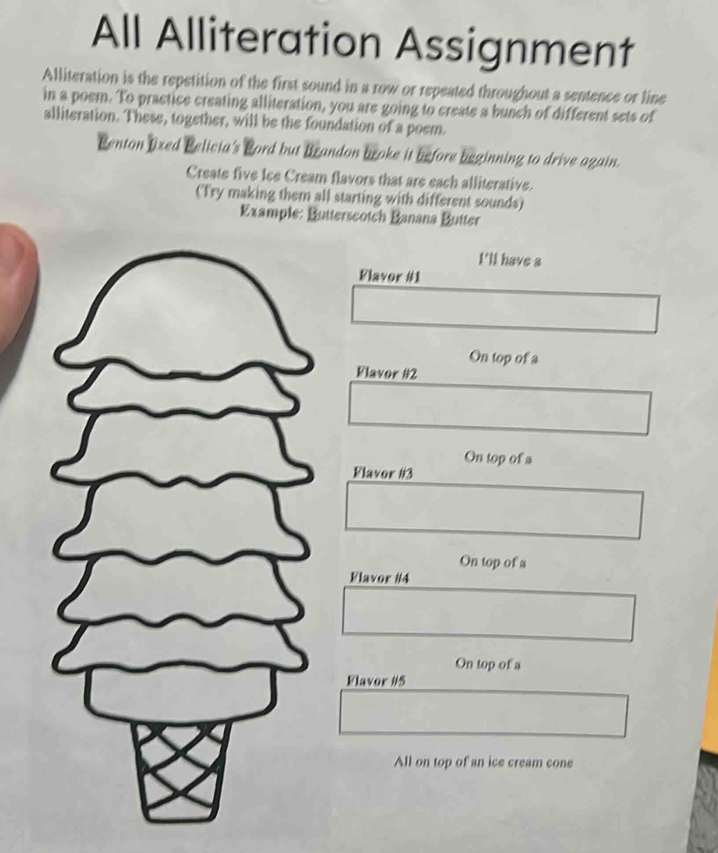 all alliteration assignment alliteration is the repetition of the first…