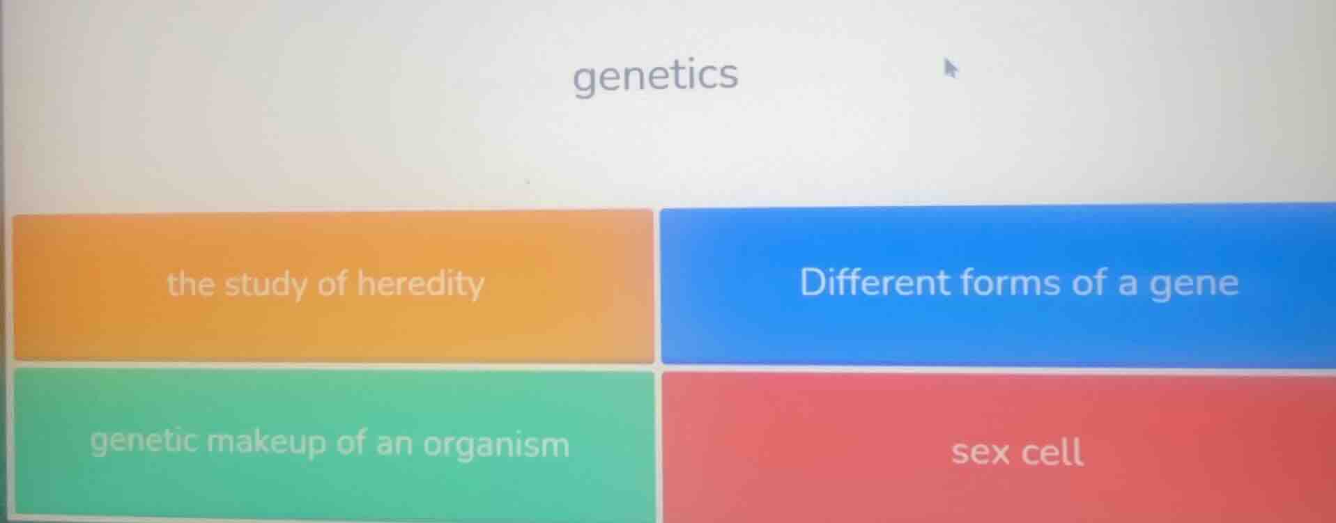 genetics the study of heredity different forms of a gene genetic makeup…