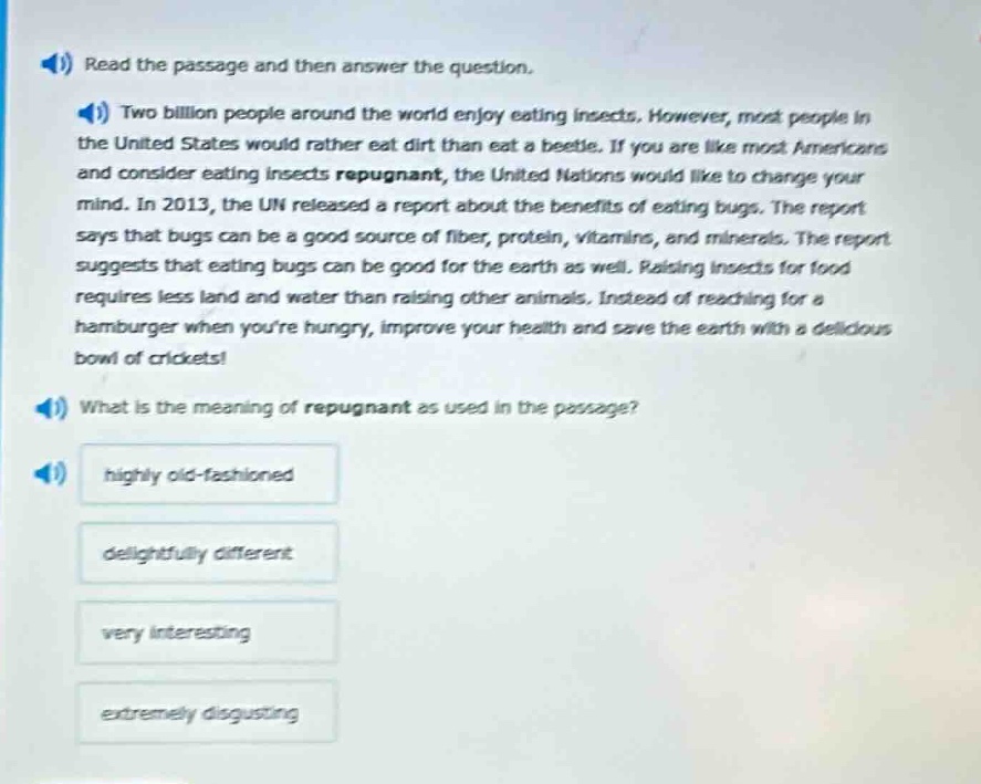 read the passage and then answer the question. two billion people aroun…