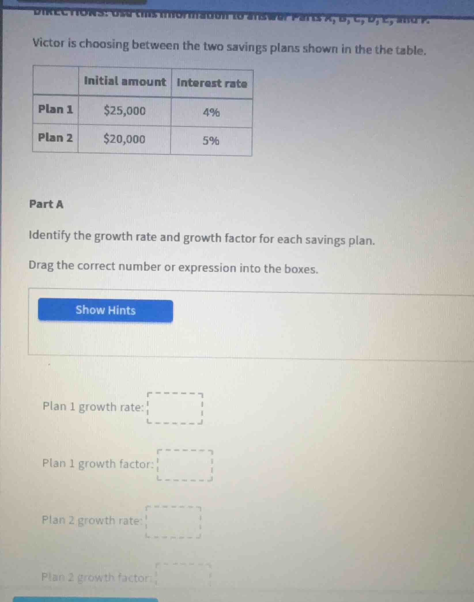 directions: use this information to answer parts a, b, c, d, e, and f. …