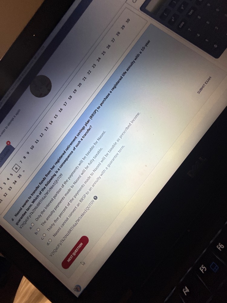 6 naomi wants to transfer funds from her registered retirement savings …
