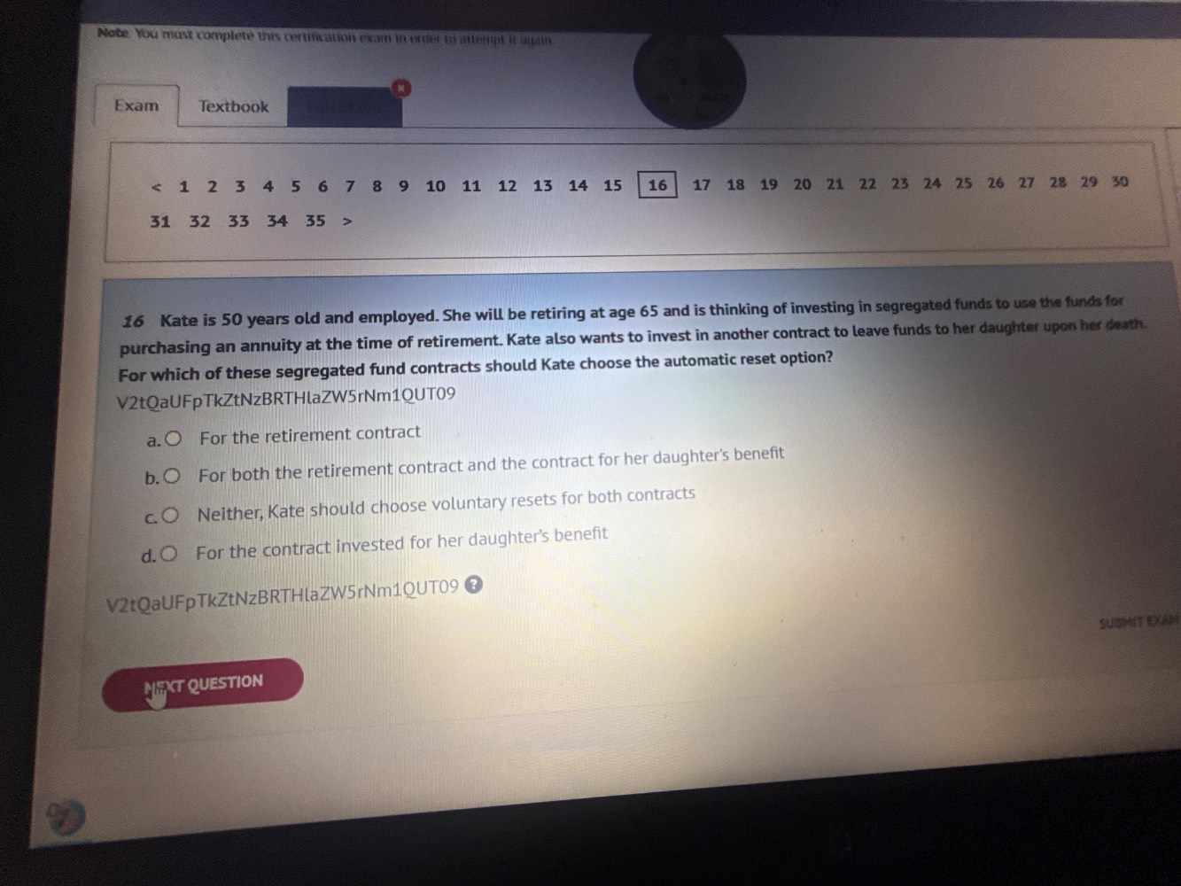 note: you must complete this certification exam in order to attempt it …