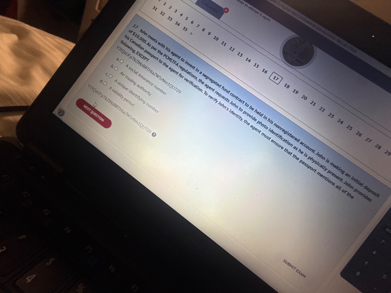 17 john meets with his agent to invest in a segregated fund contract to…