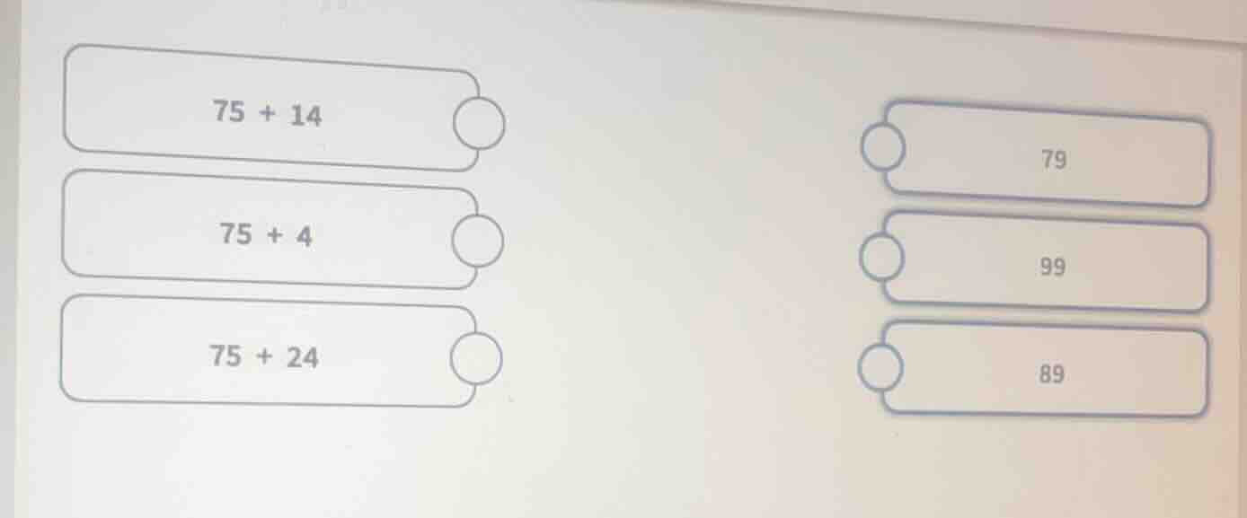 75 + 14 75 + 4 75 + 24 79 99 89