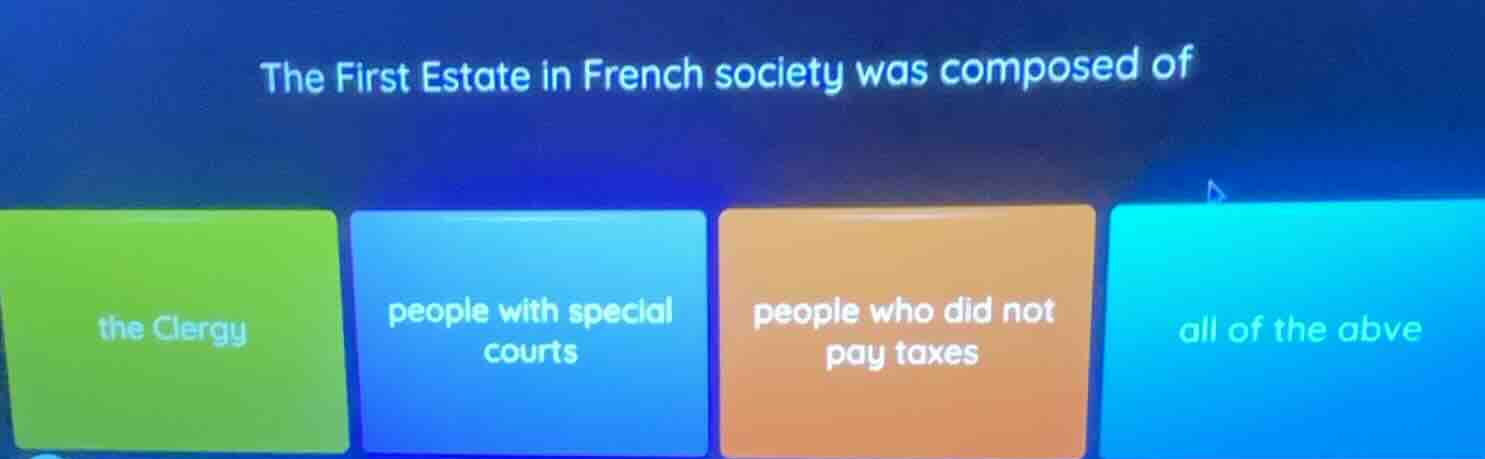 the first estate in french society was composed of the clergy people wi…