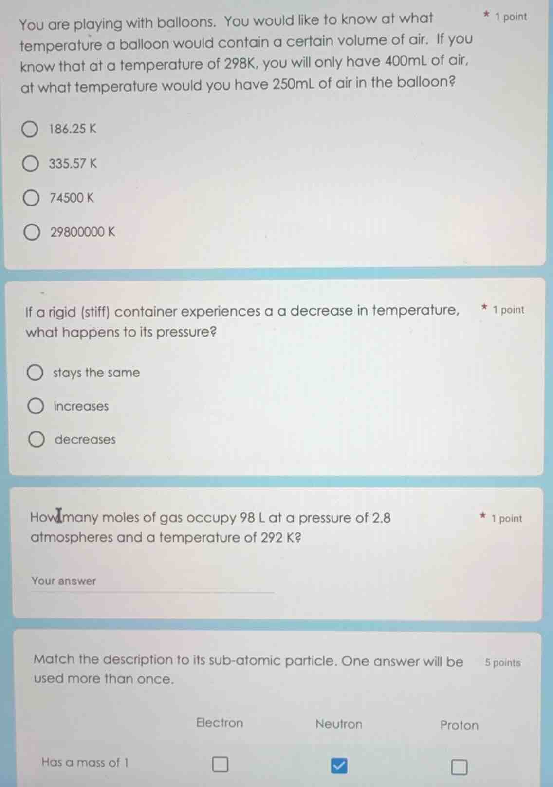 you are playing with balloons. you would like to know at what temperatu…